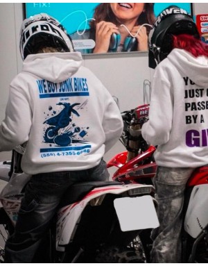 "We Buy Junk Bikes" Hoodie